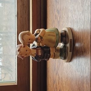 Vintage Hummel "We congratulate" ceramic figurine